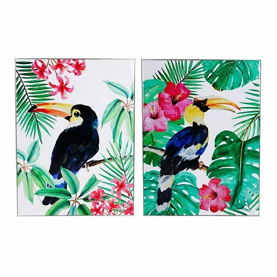 A&B Home Toucan Wall Art 2-piece Set