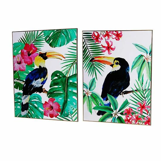 A&B Home Toucan Wall Art 2-piece Set - Image 2