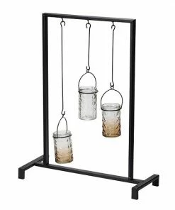 A&B Home Jurupa Hanging Bottle Candle Holder Table Decor
