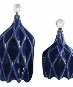Uttermost Klara Geometric Decorative Bottle Table Decor 2-piece Set