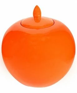 A&B Home Modern Small Lidded Jar Table Decor