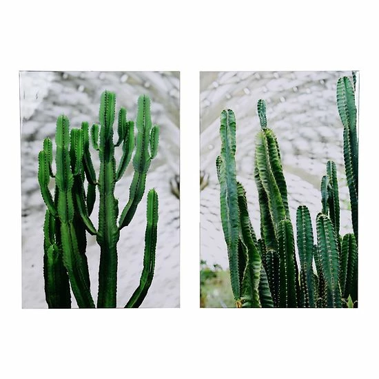 A&B Home Twin Cacti Wall Art 2-piece Set